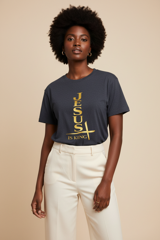 Vertical Reign “Jesus Is King” —Unisex Tee
