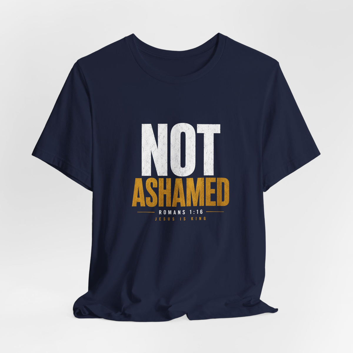 JIK Men's Navy – Not Ashamed Tee