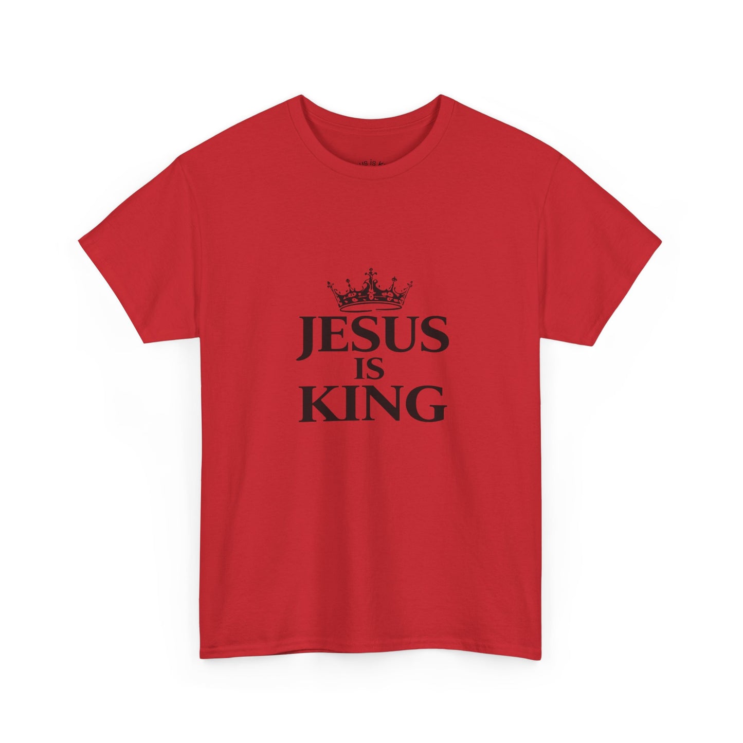 Jesus is King-Crowned King Tee