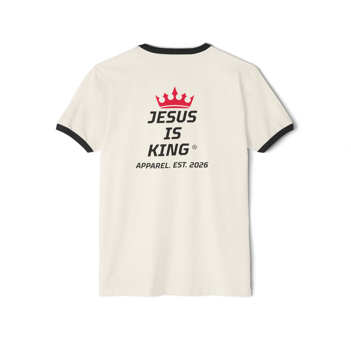 JIK Alive Ringer — Tee (Revelation 1:18)