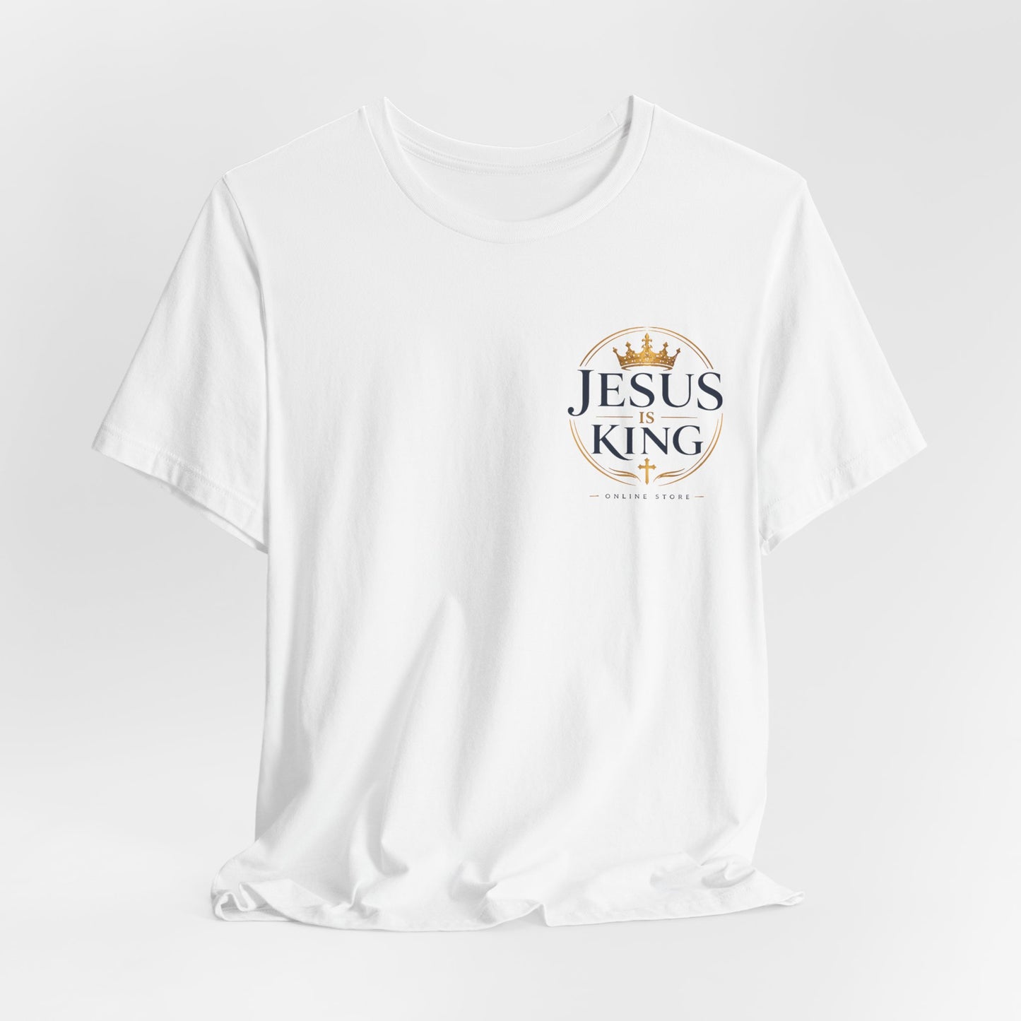 White Men's Tee— "Not Ashamed" Back