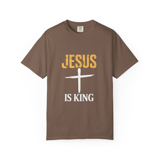 Jesus is King Cross — Unisex T-shirt