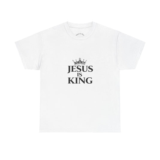Jesus is King-Crowned Unisex Tee