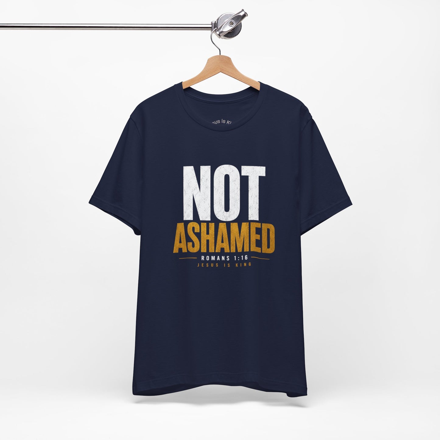 JIK Men's Navy – Not Ashamed Tee