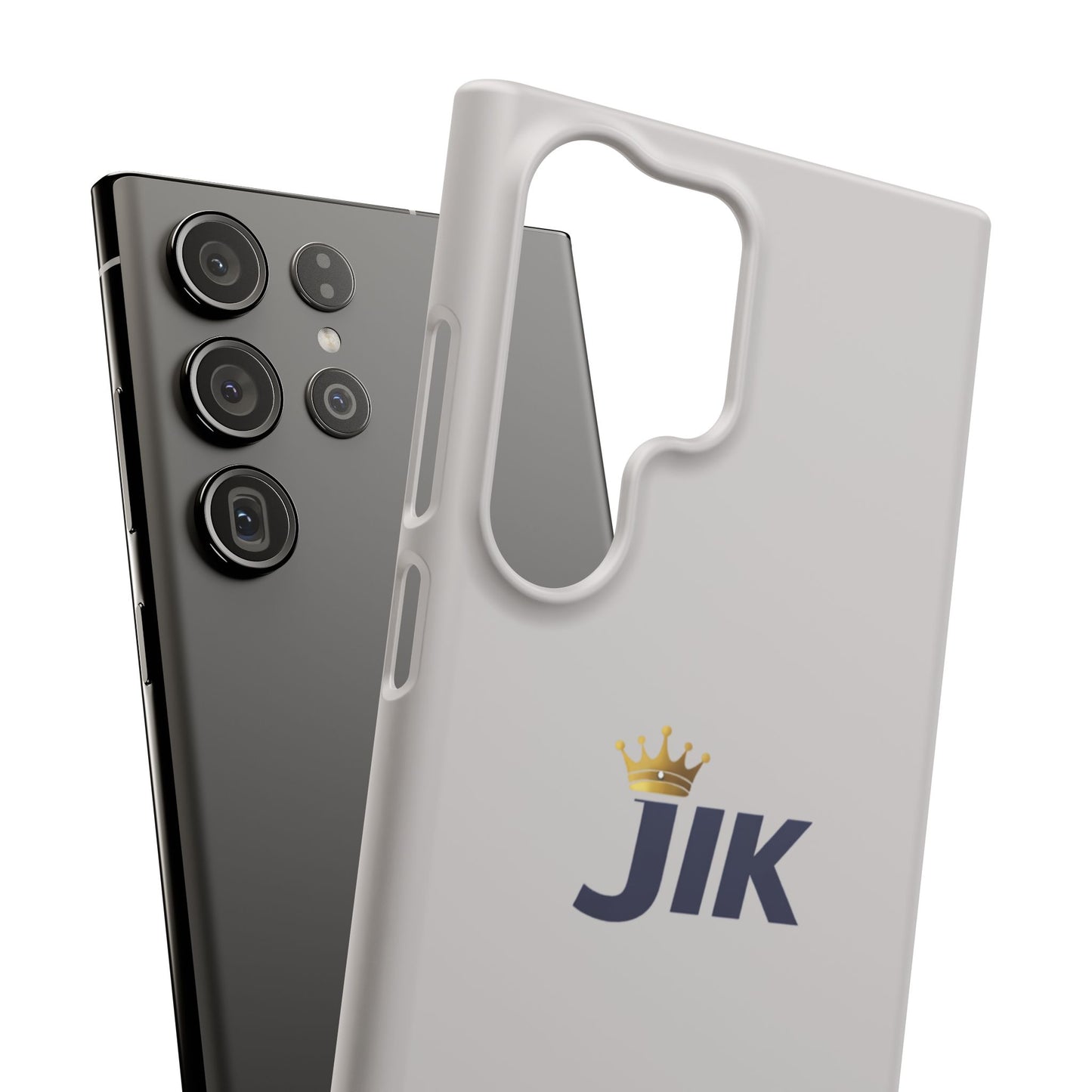 JIK Crown Logo — Slim Protective Phone Case