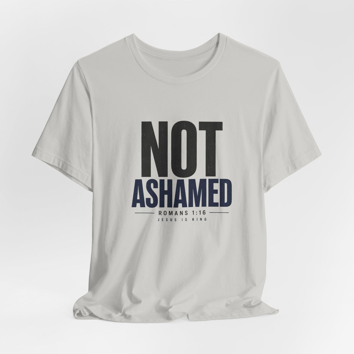 JIK Men's  — Not Ashamed (Gray Tees)