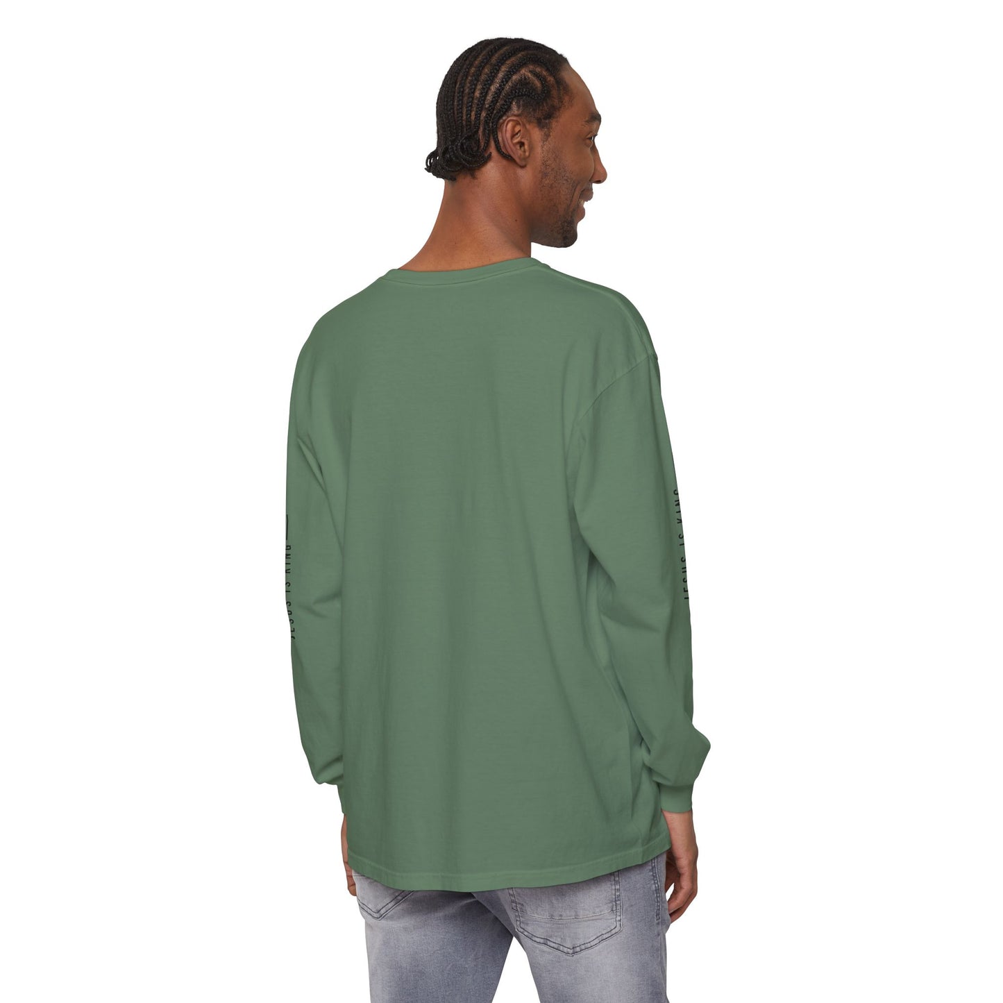 JIK Crown Long Sleeve — Bold Men's Tee