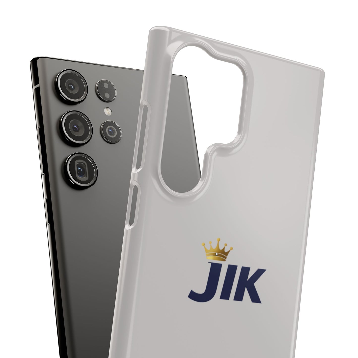JIK Crown Logo  — Slim Protective Phone Case