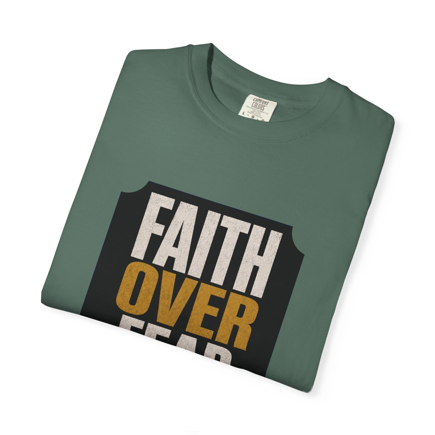 Faith Over Fear  — JIK Men's Tee