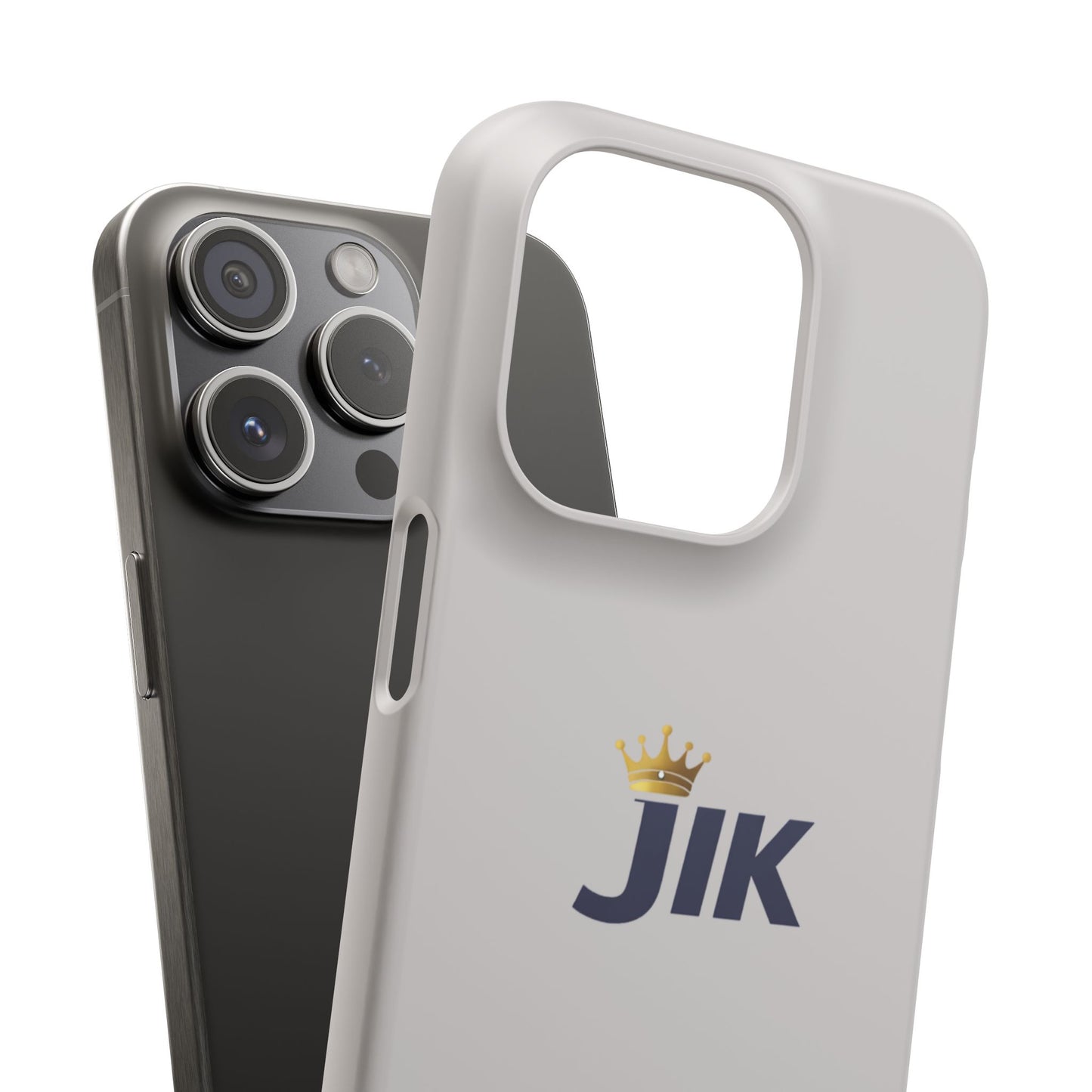 JIK Crown Logo  — Slim Protective Phone Case
