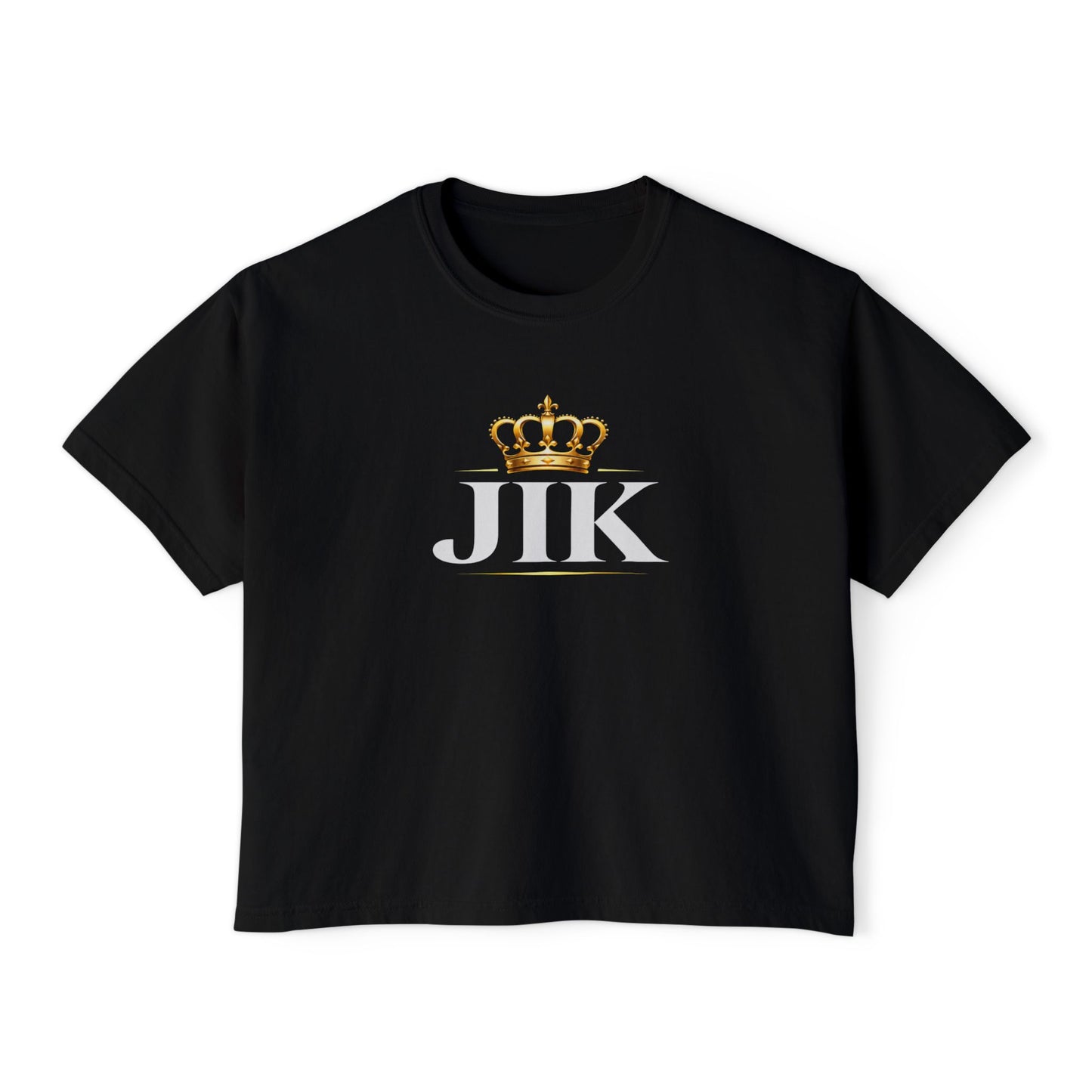 JIK Crowned- Women Boxy Tee