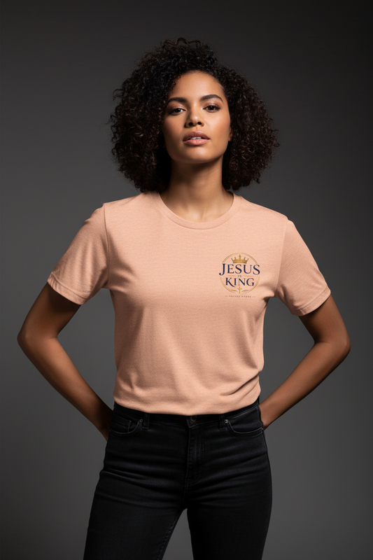 Jesus is King —Tee with Crown Logo
