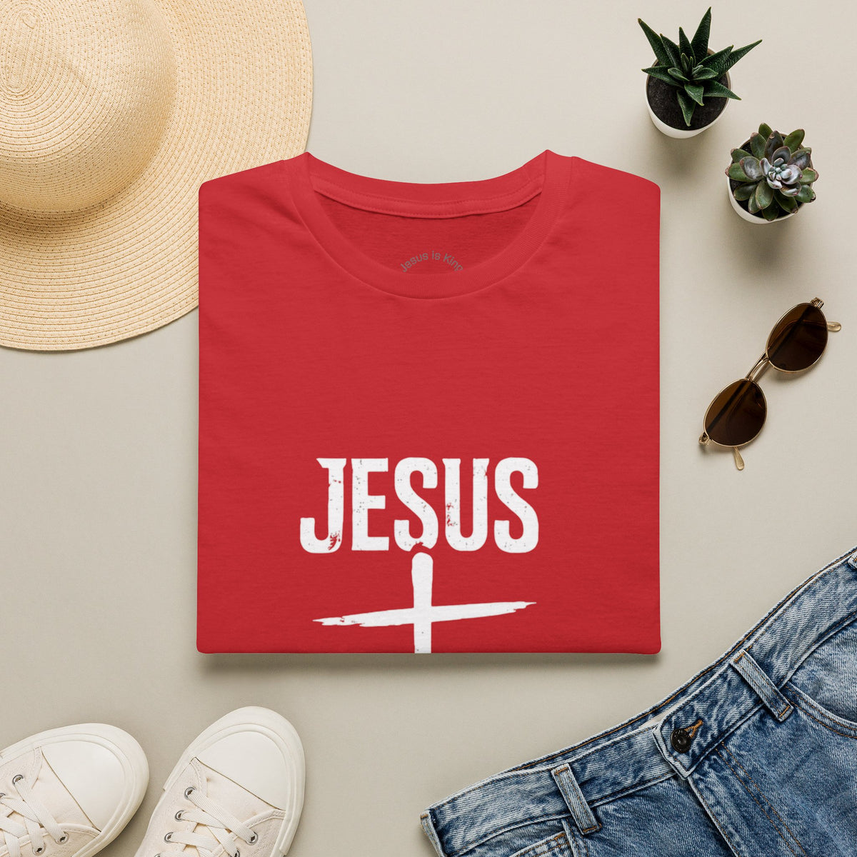 JIK Cross Mark Unisex Tee