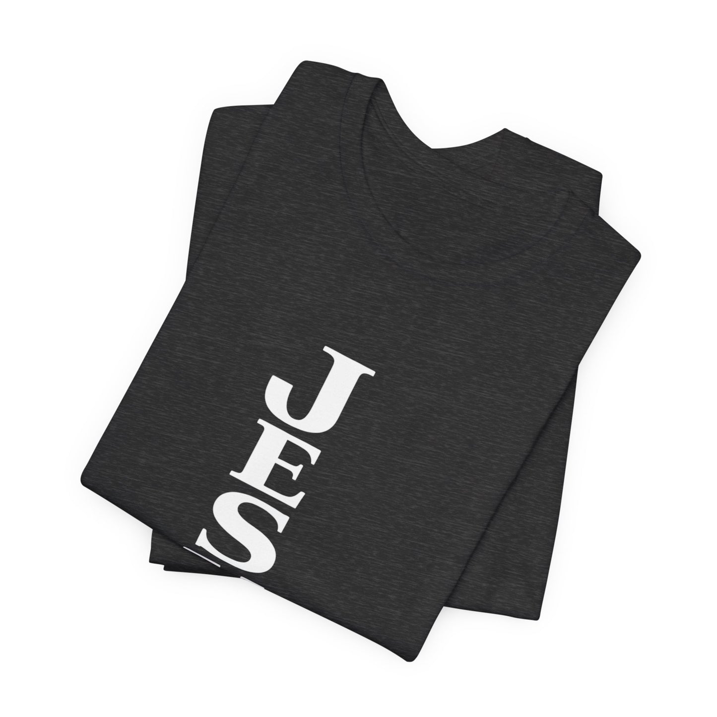 Jesus Is King — Vertical Cross Tee (JIK Back)