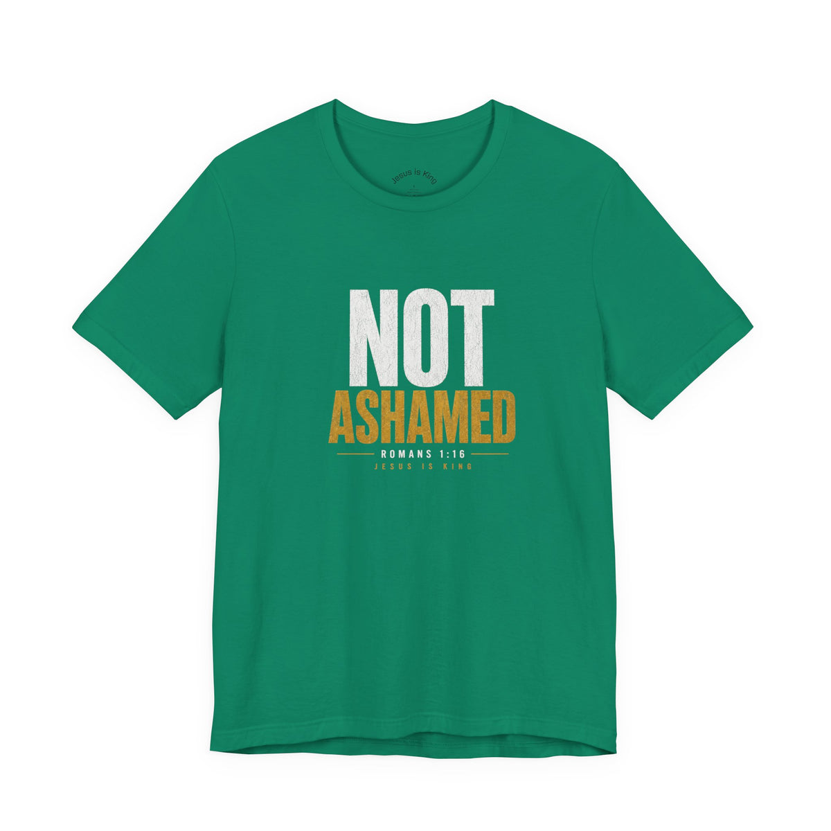 JIK "Not Ashamed" Military Colors Men's Tee