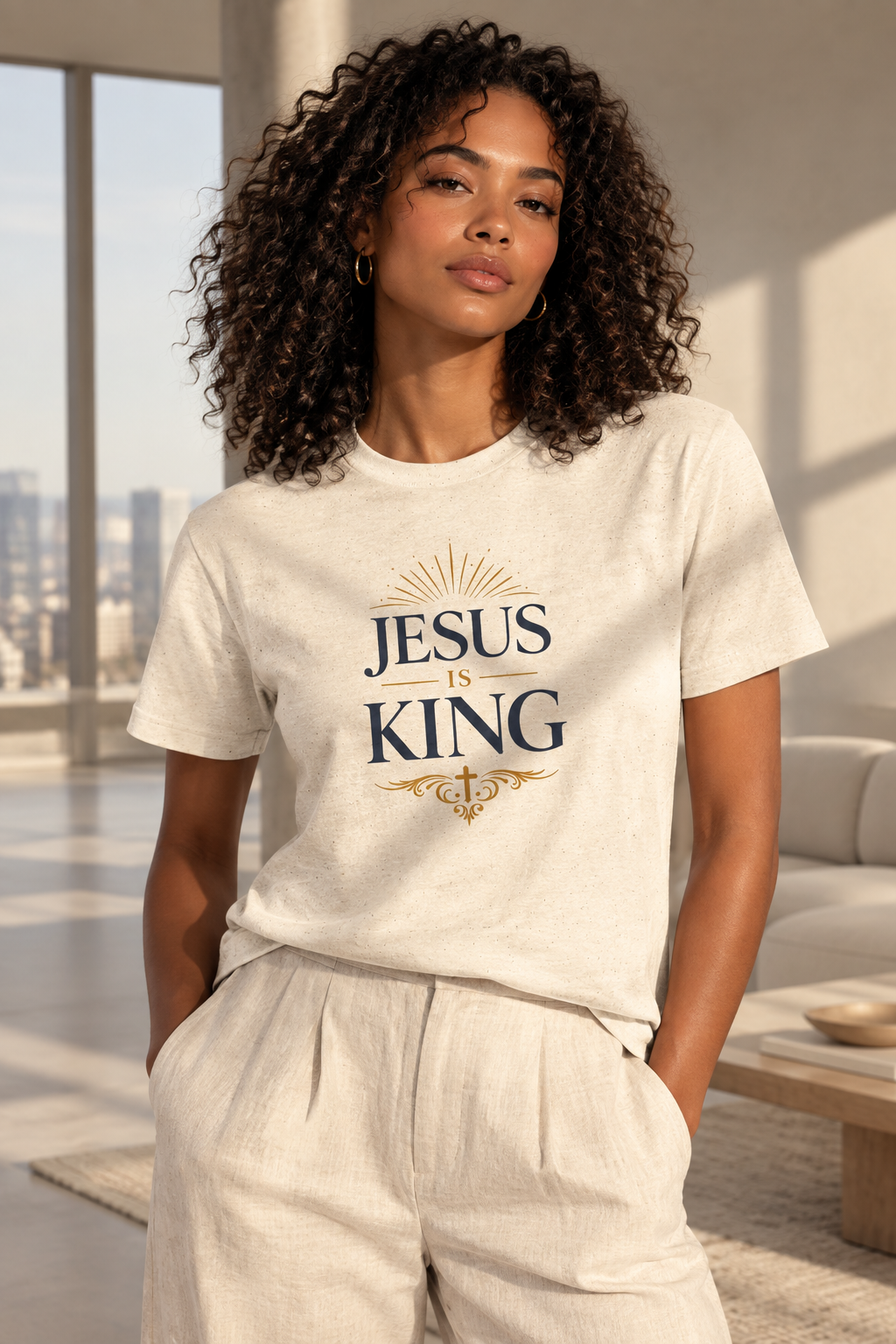 JIK Elegant Script Women's Tee