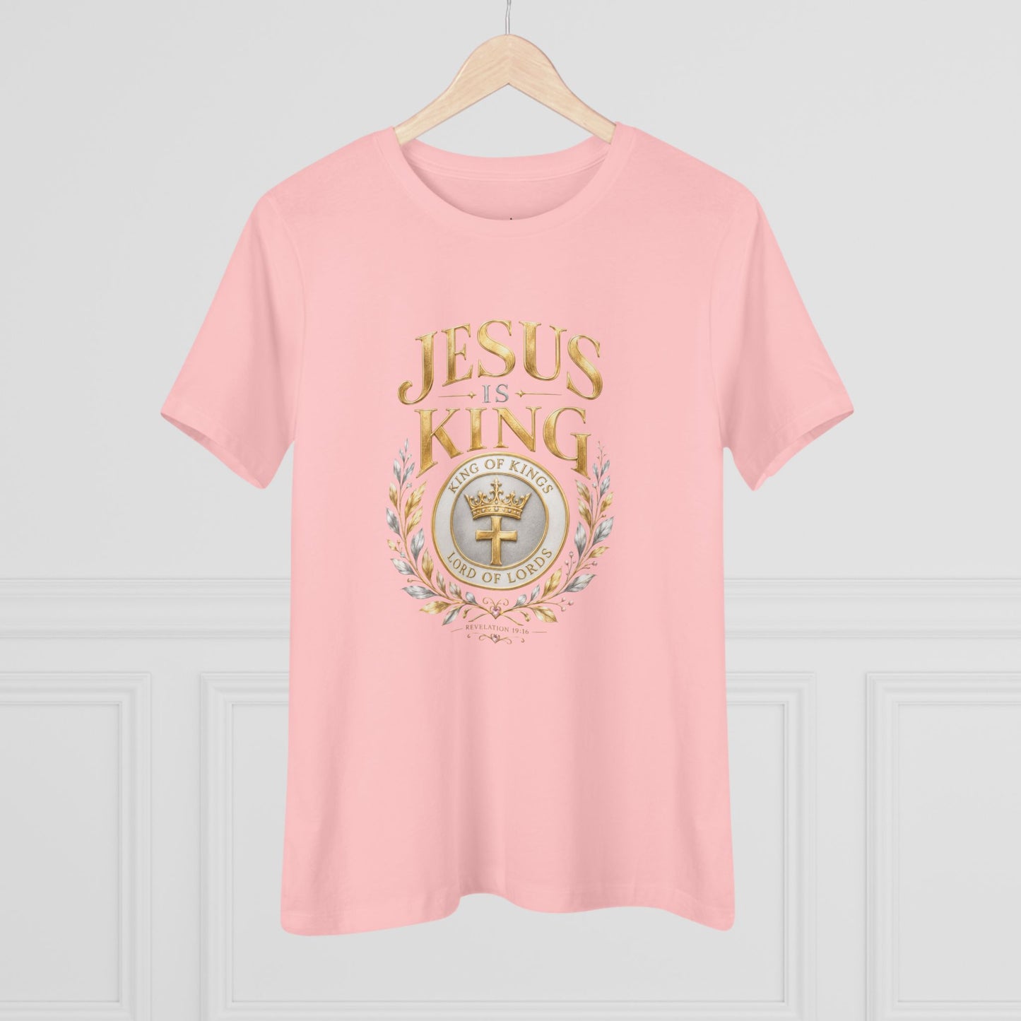 Jesus Is King Crown  —Women's Tee