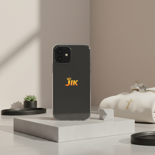 JIK Gold Crown—  Clear phone Case