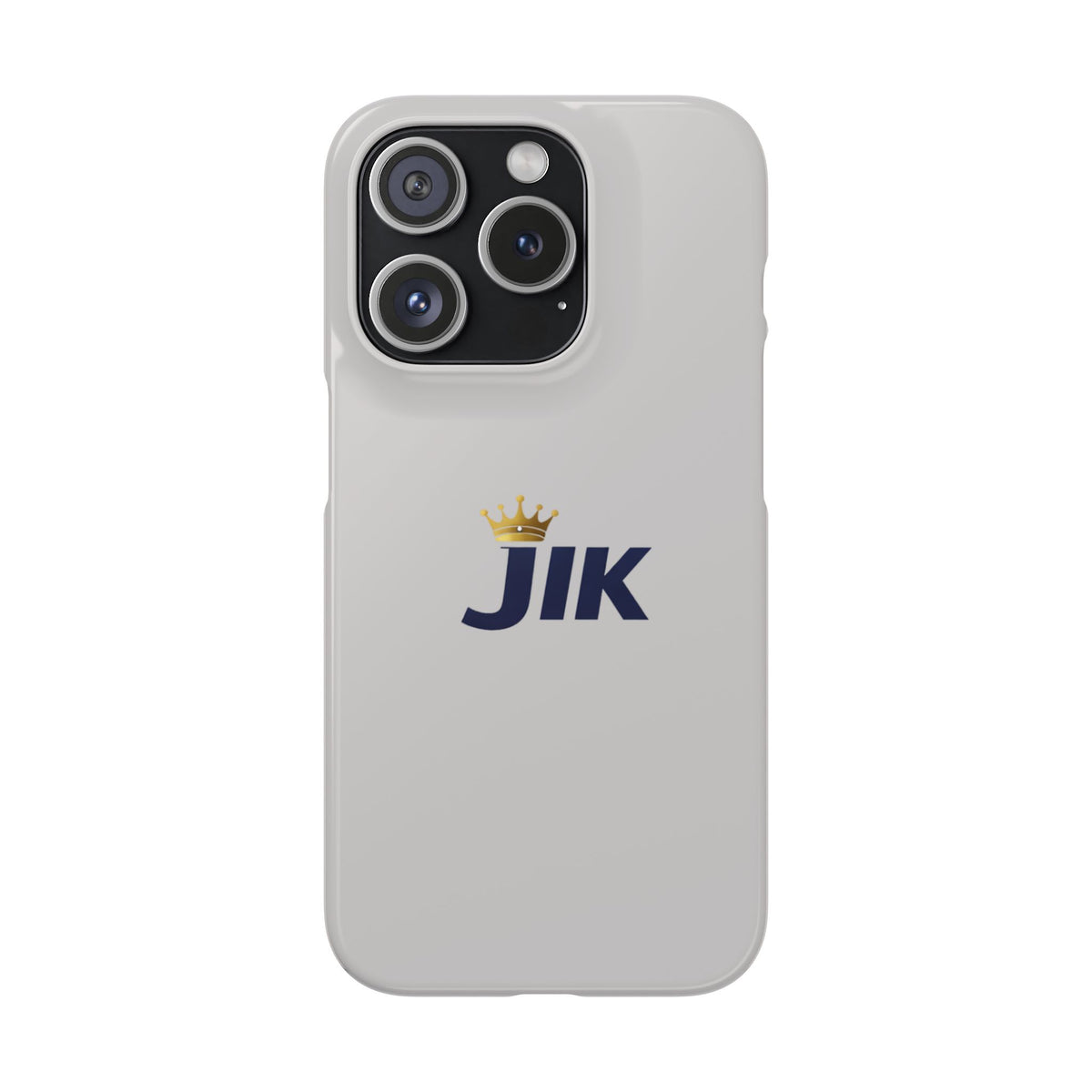 JIK Crown Logo Slim Phone Case