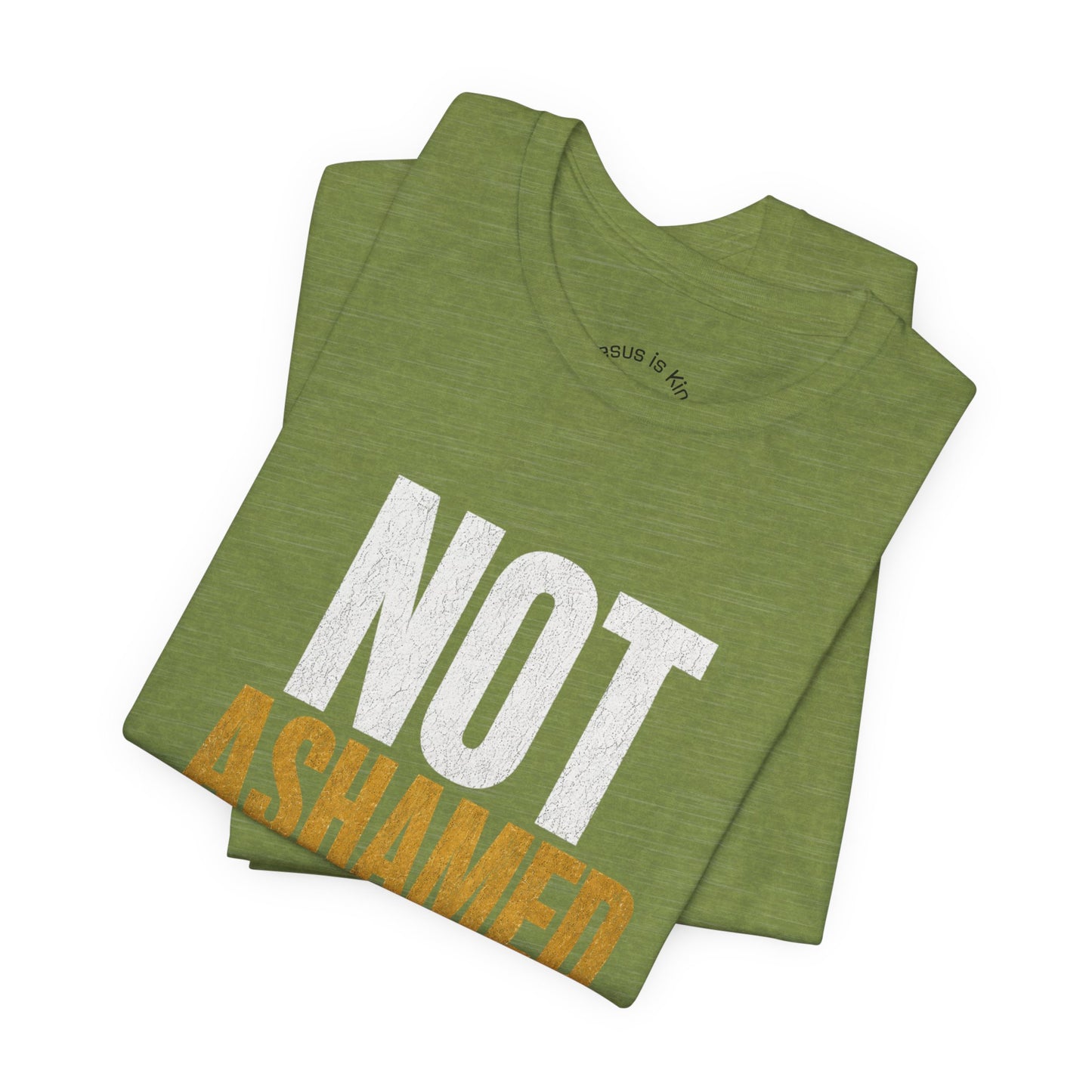 JIK Men's Military Colors — Not Ashamed Tee