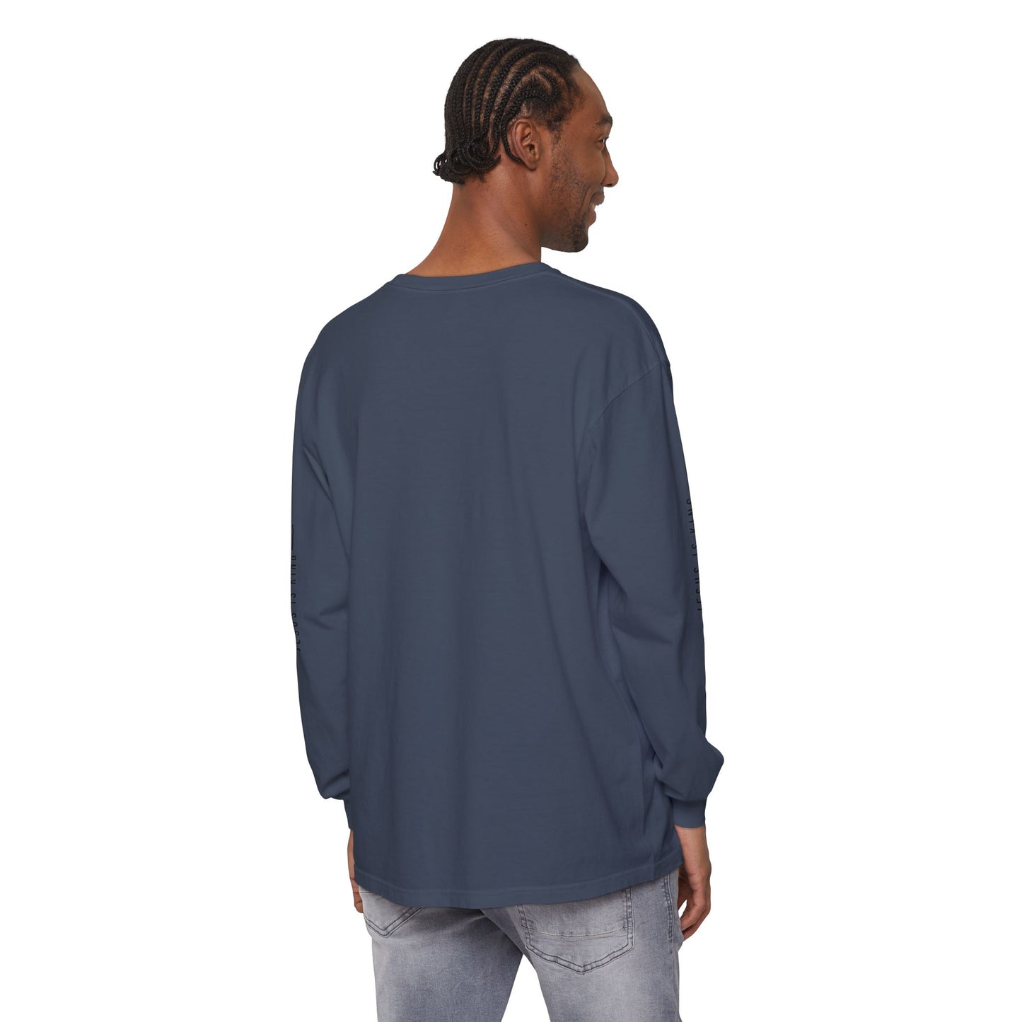 JIK Crown Long Sleeve — Bold Men's Tee