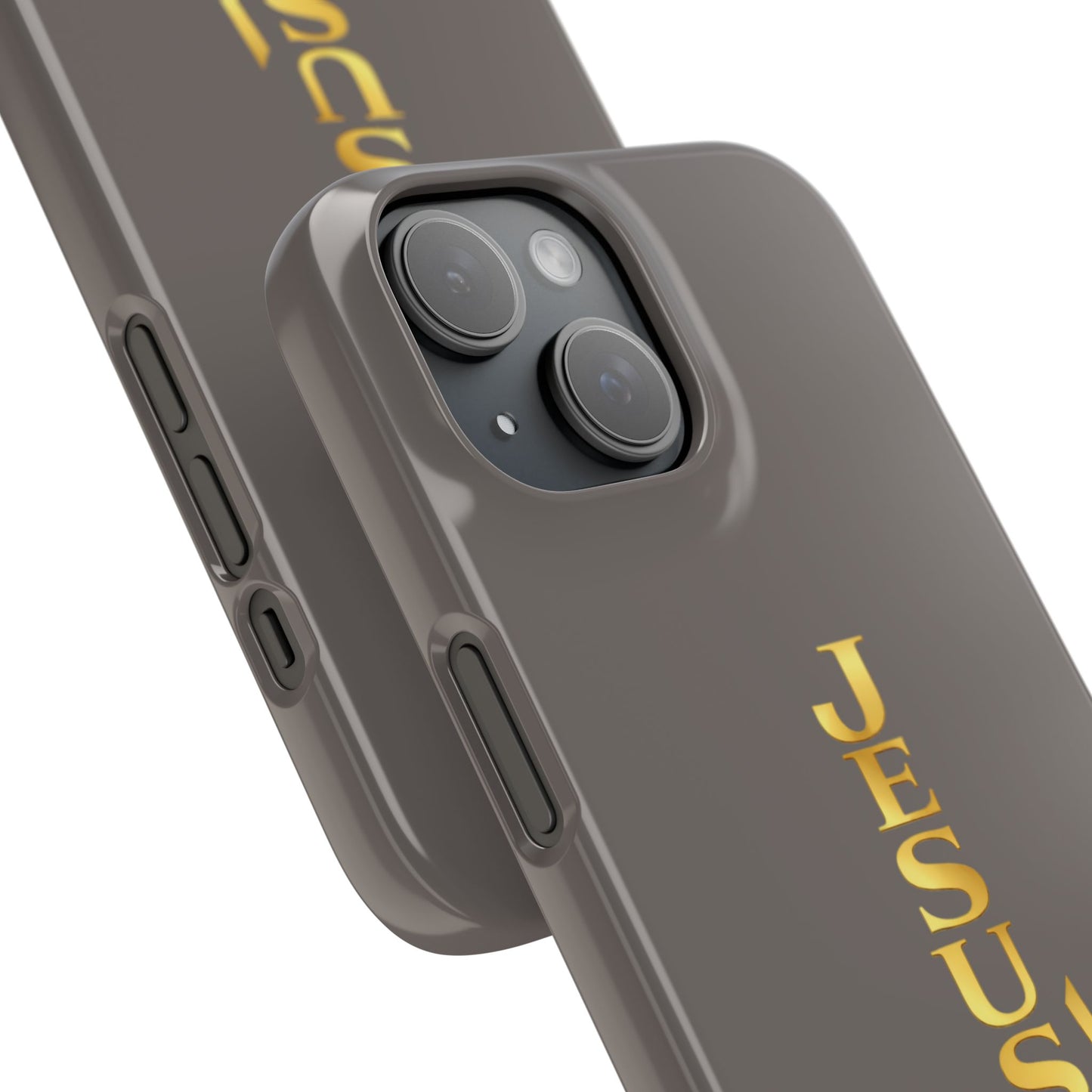 Jesus Is King — Gray Snap Phone Cover