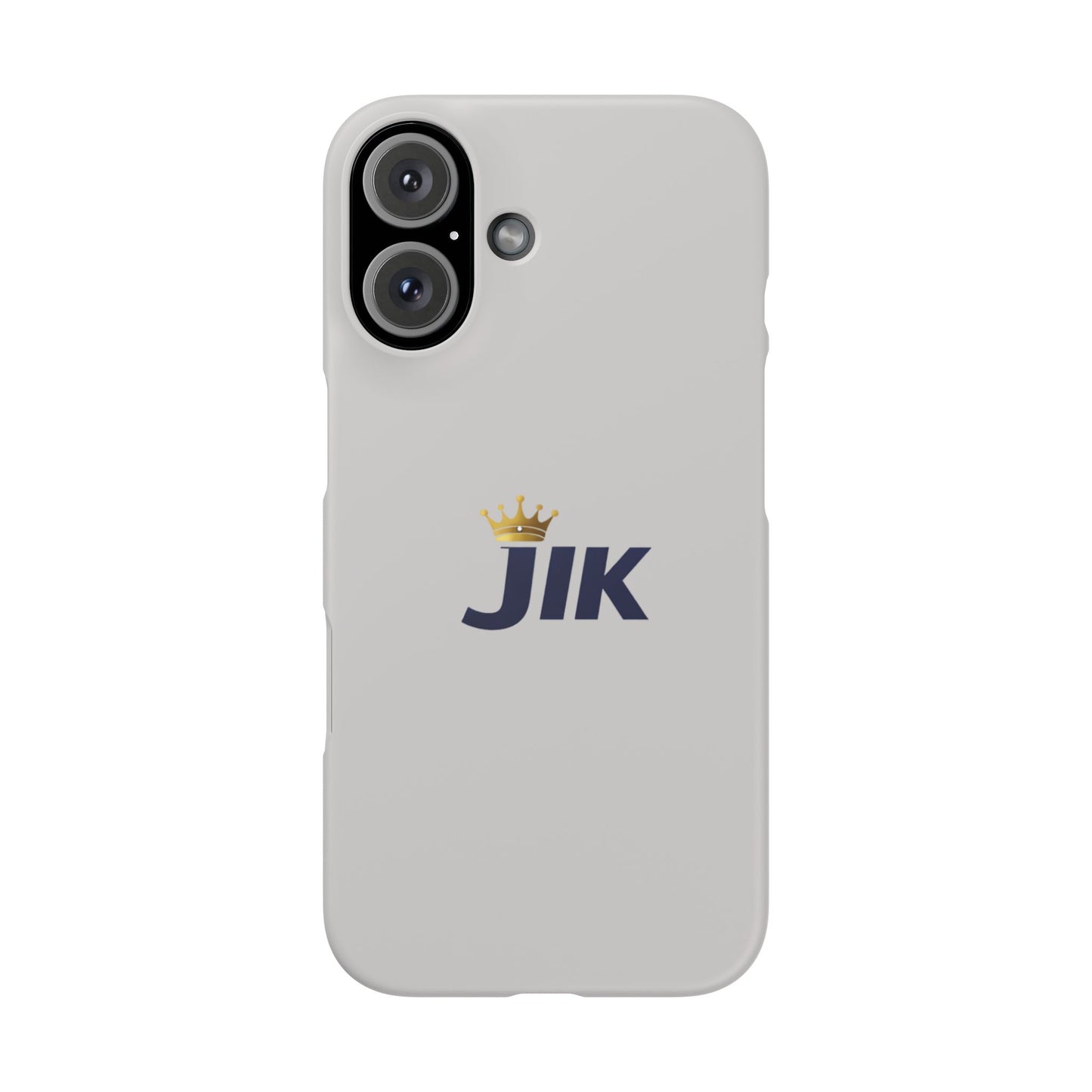 JIK Crown Logo  — Slim Protective Phone Case