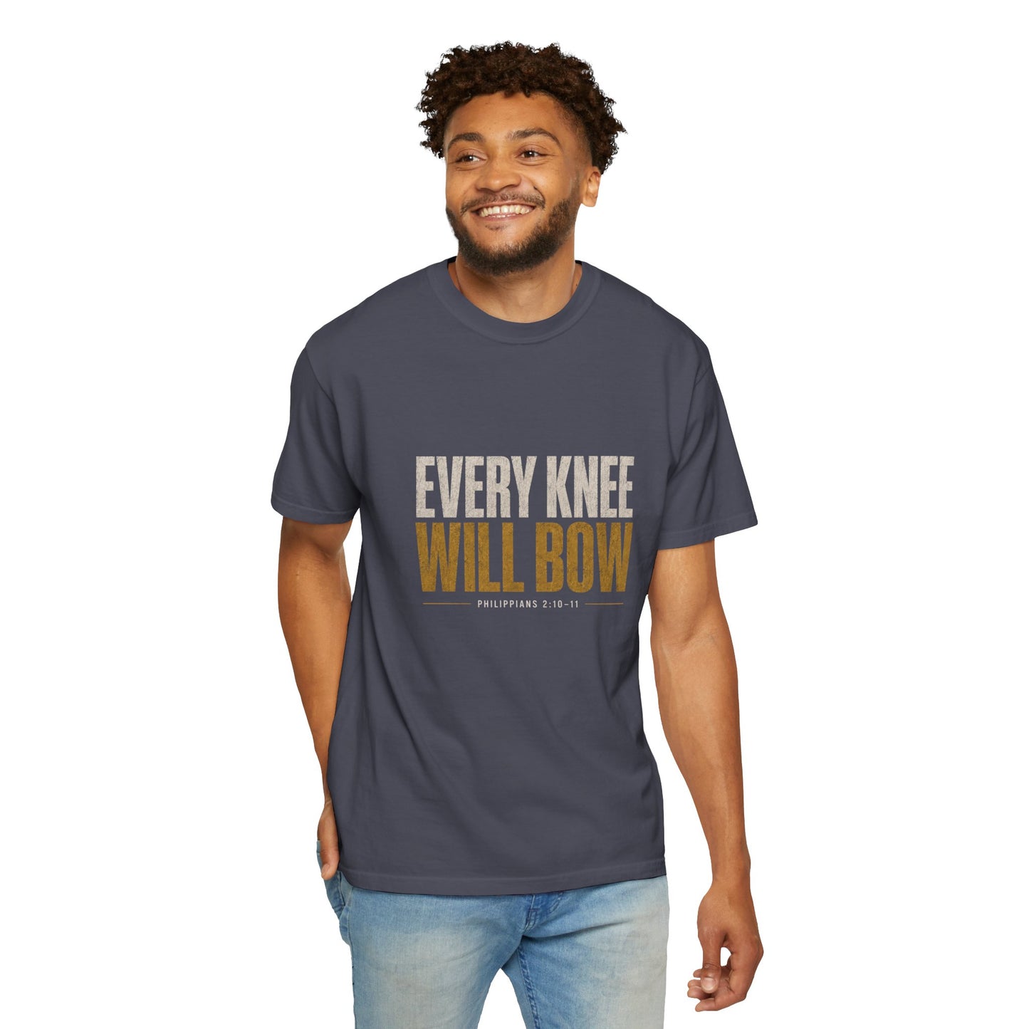 Every Knee Will Bow  — JIK Men's Tee