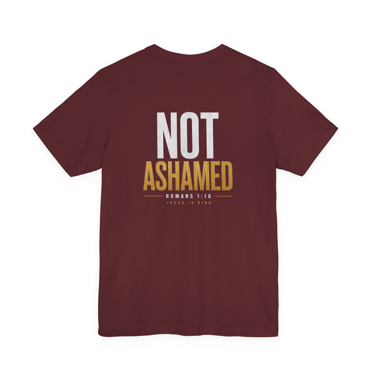 JIK Dark Men's "Not Ashamed" Back Tee