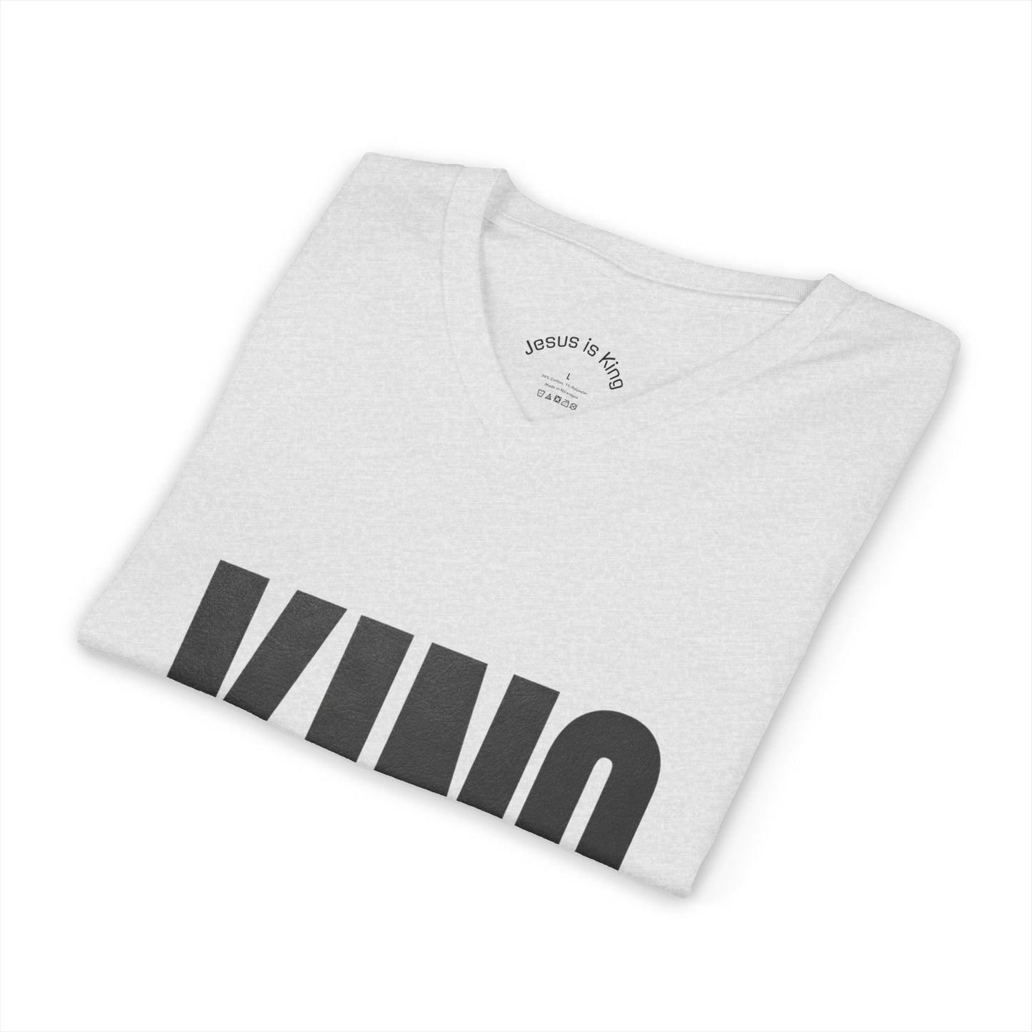 King Jesus Tee — Men’s Gray collection