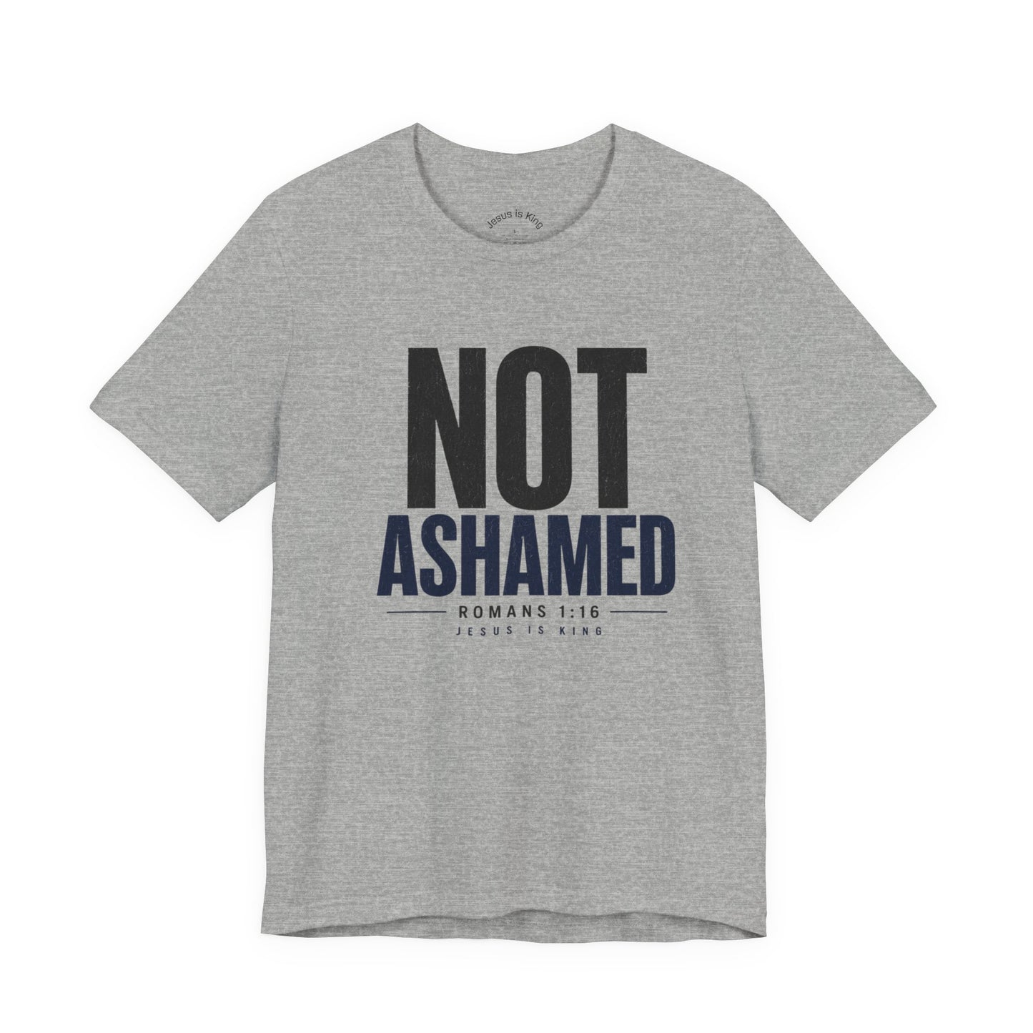 JIK Men's  — Not Ashamed (Gray Tees)