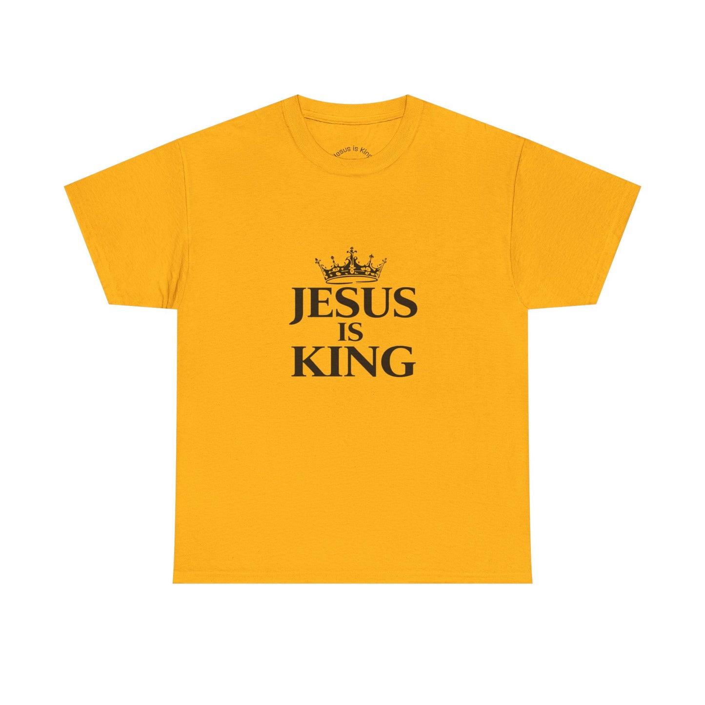 Jesus is King-Crowned King Tee