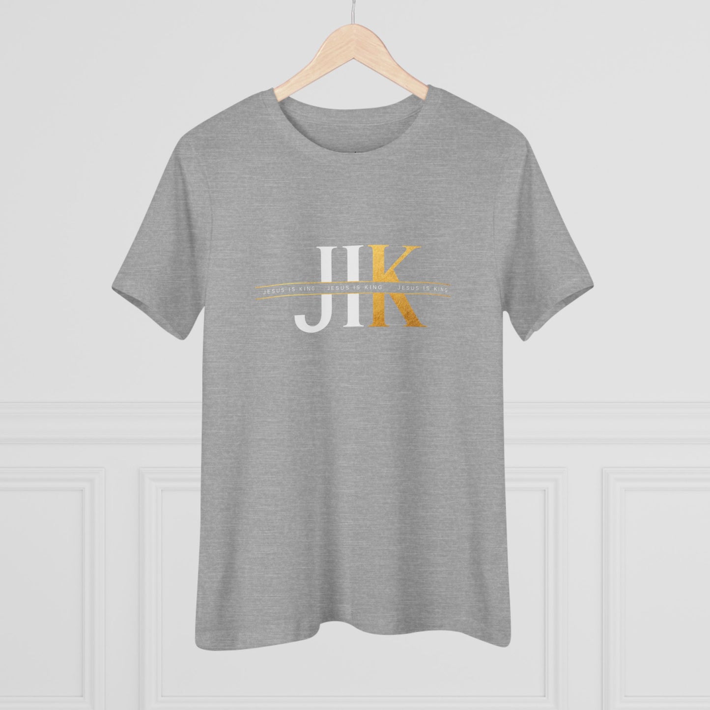 JIK Women's Tee  - Minimal Gold Graphic