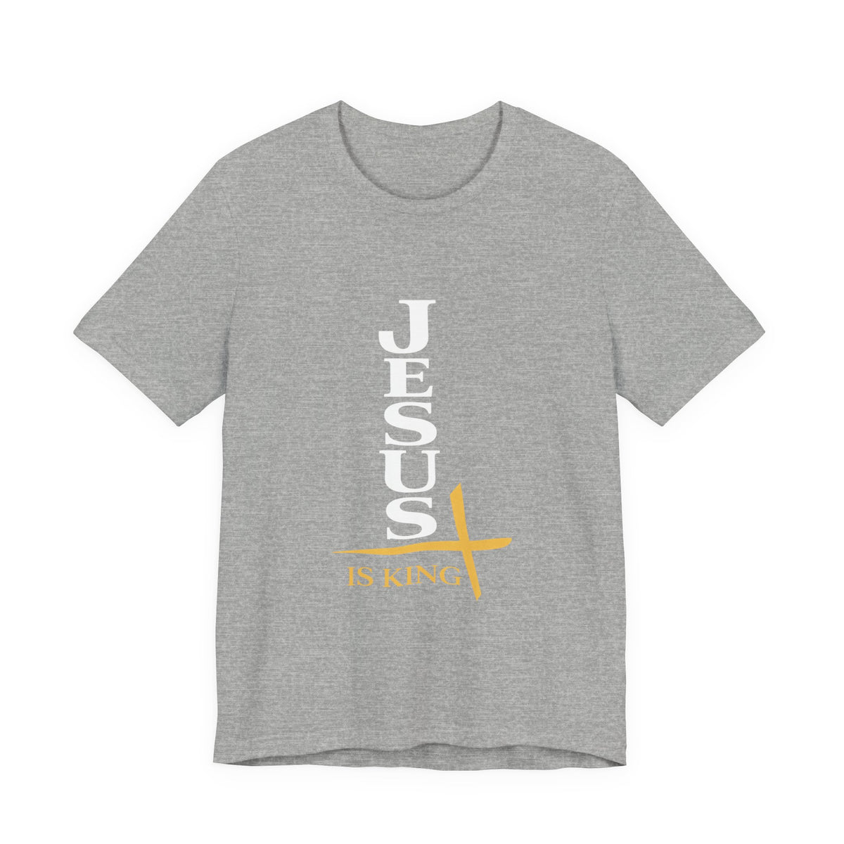 Jesus Is King  — Vertical Cross Tee (JIK)