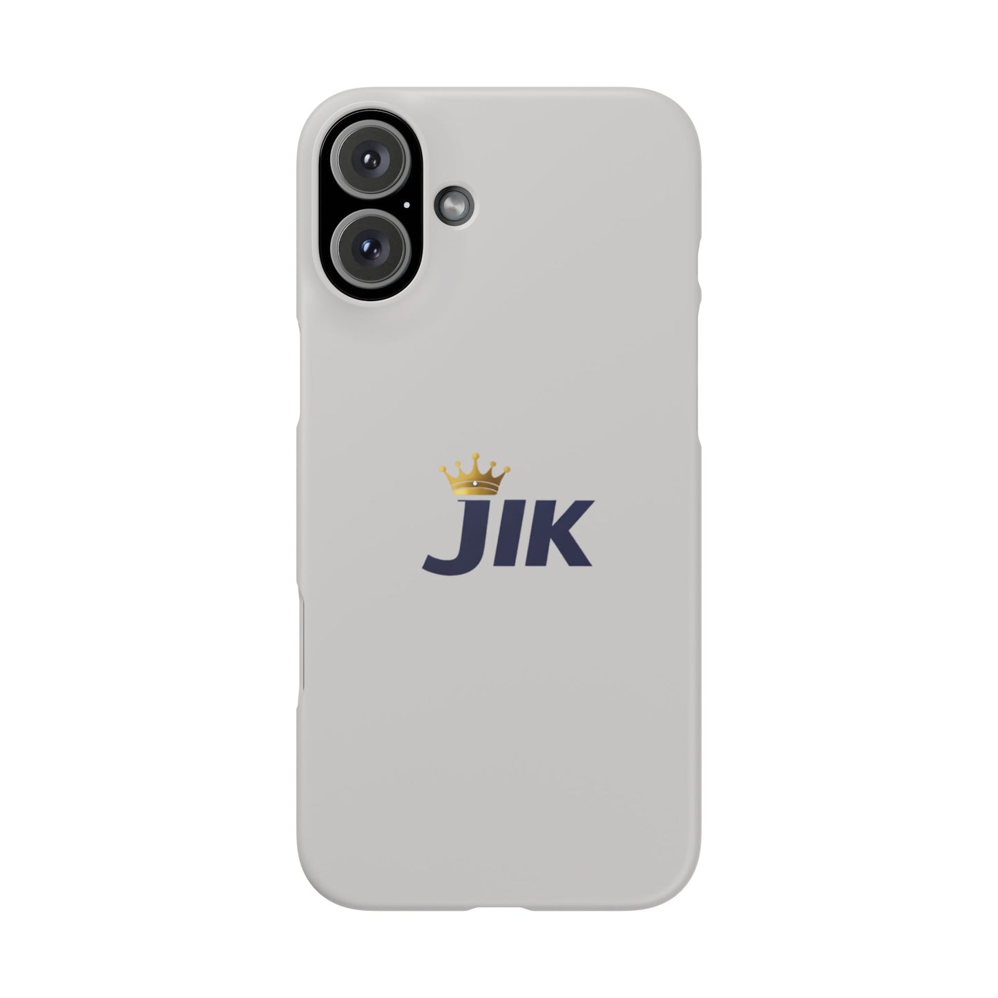 JIK Crown Logo  — Slim Protective Phone Case