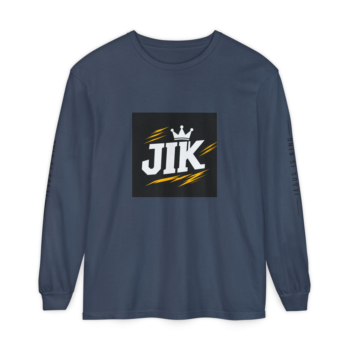 JIK Bold Crown Men's Long Sleeve Tee