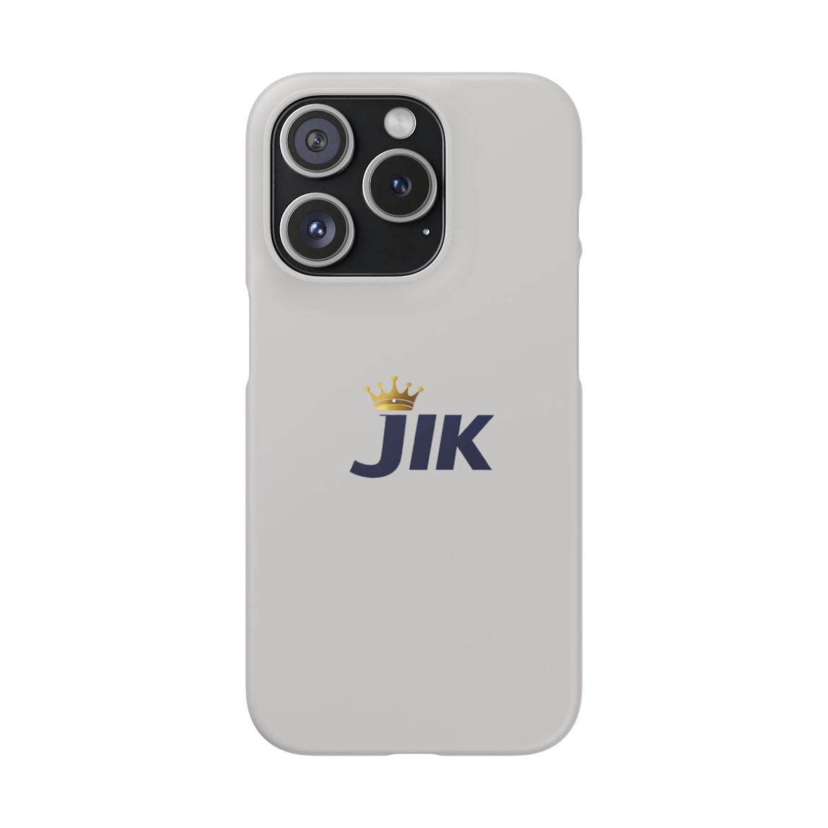 JIK Crown Logo Slim Phone Case