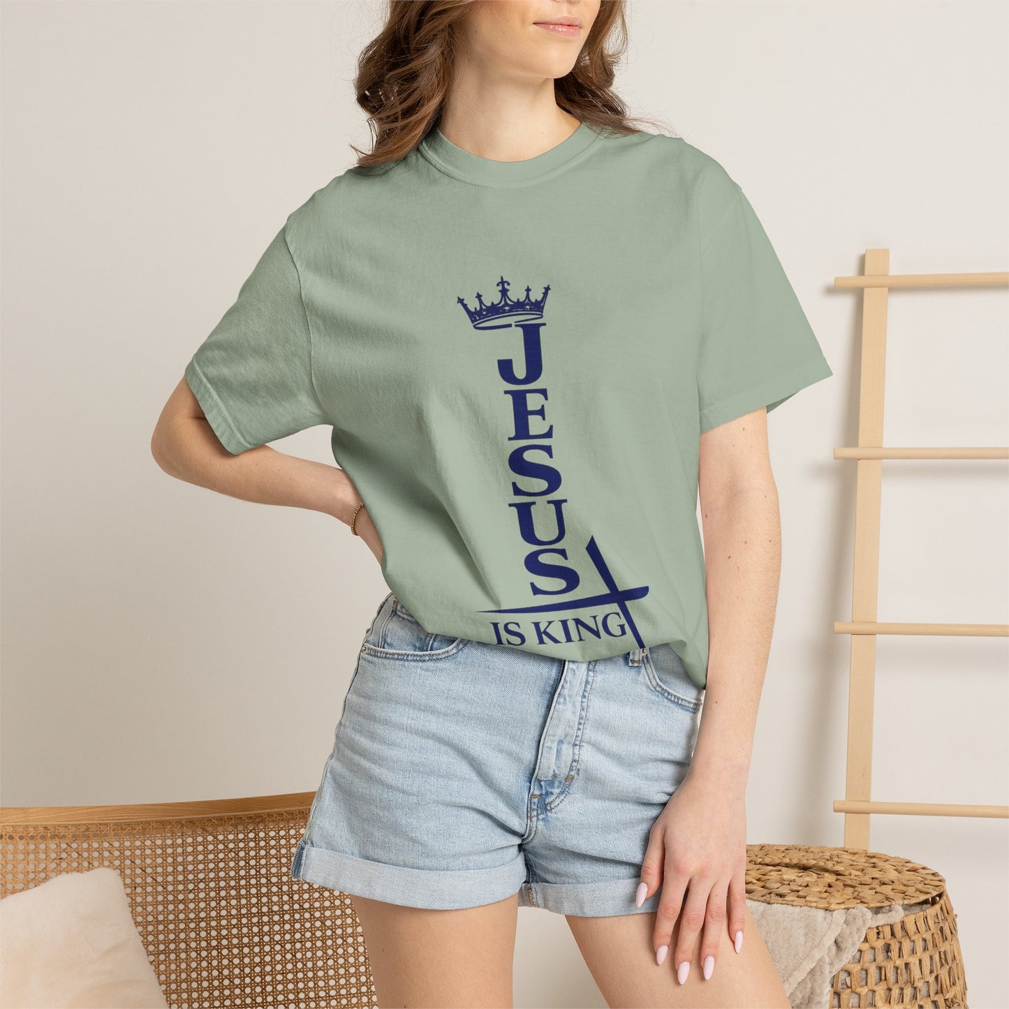 Crowned King Jesus —Signature Tee