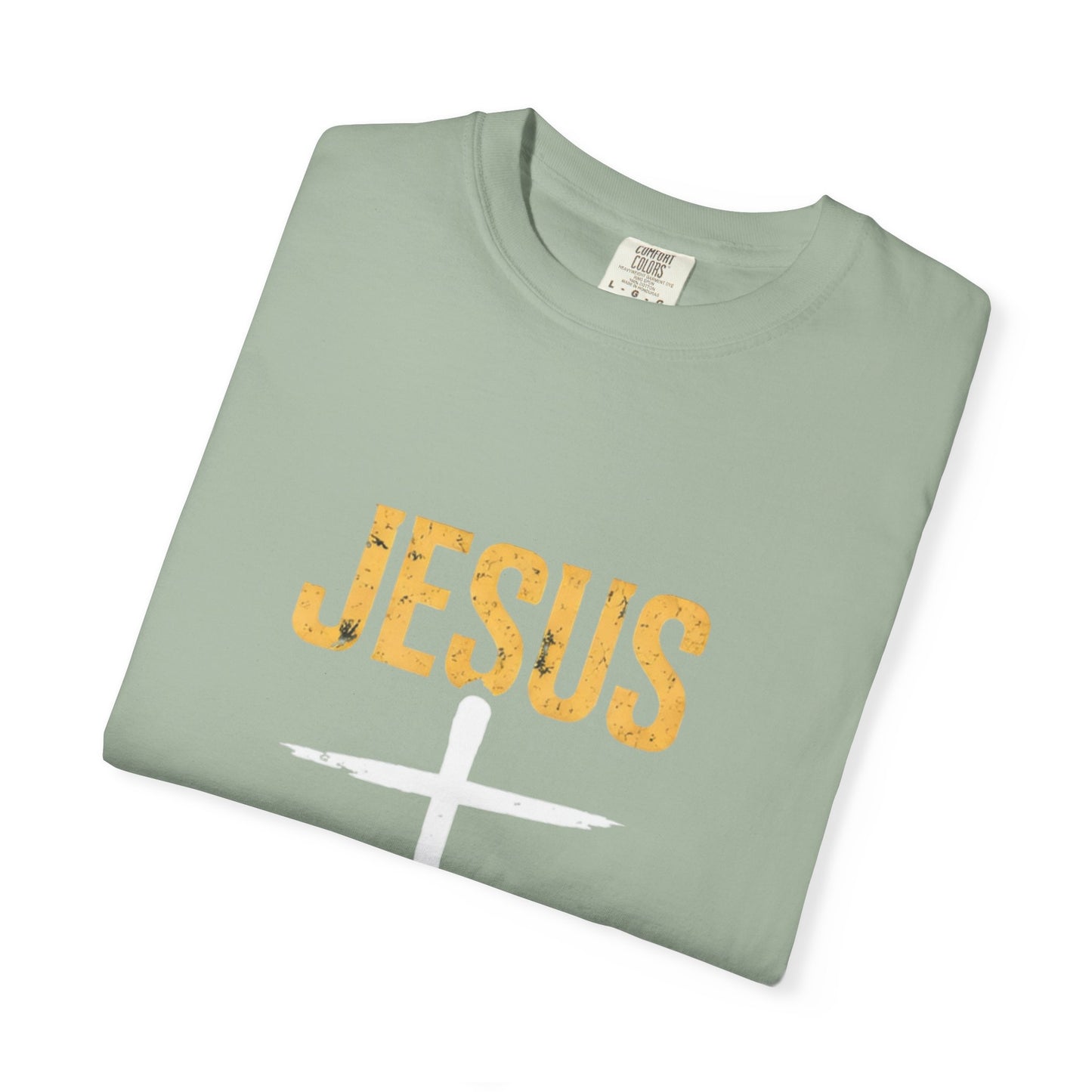 Jesus Is King  —  Faith Tee with Back 'JIK' Print