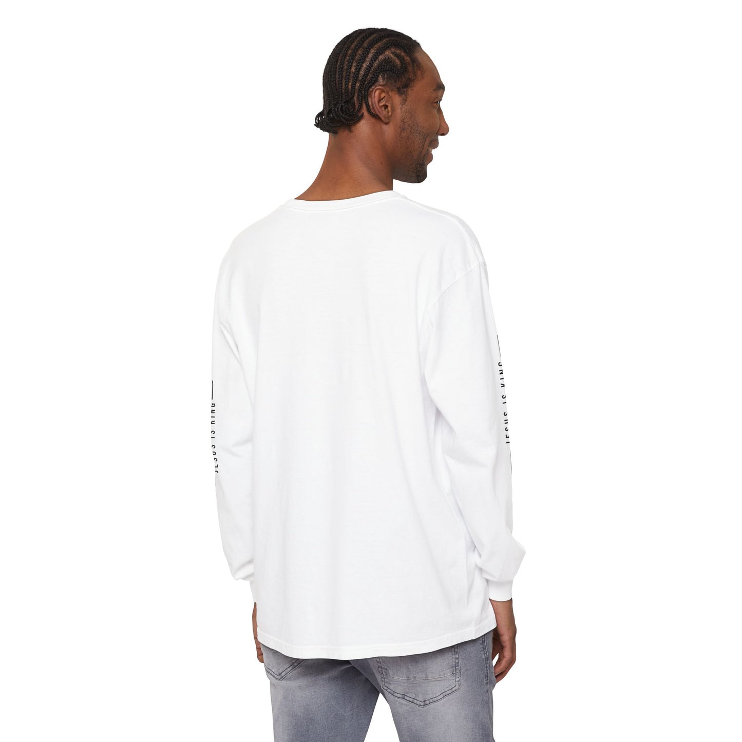 JIK Crown Long Sleeve — Bold Men's Tee