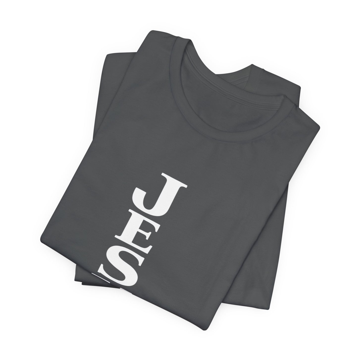 Jesus Is King — Vertical Cross Tee (JIK Back)