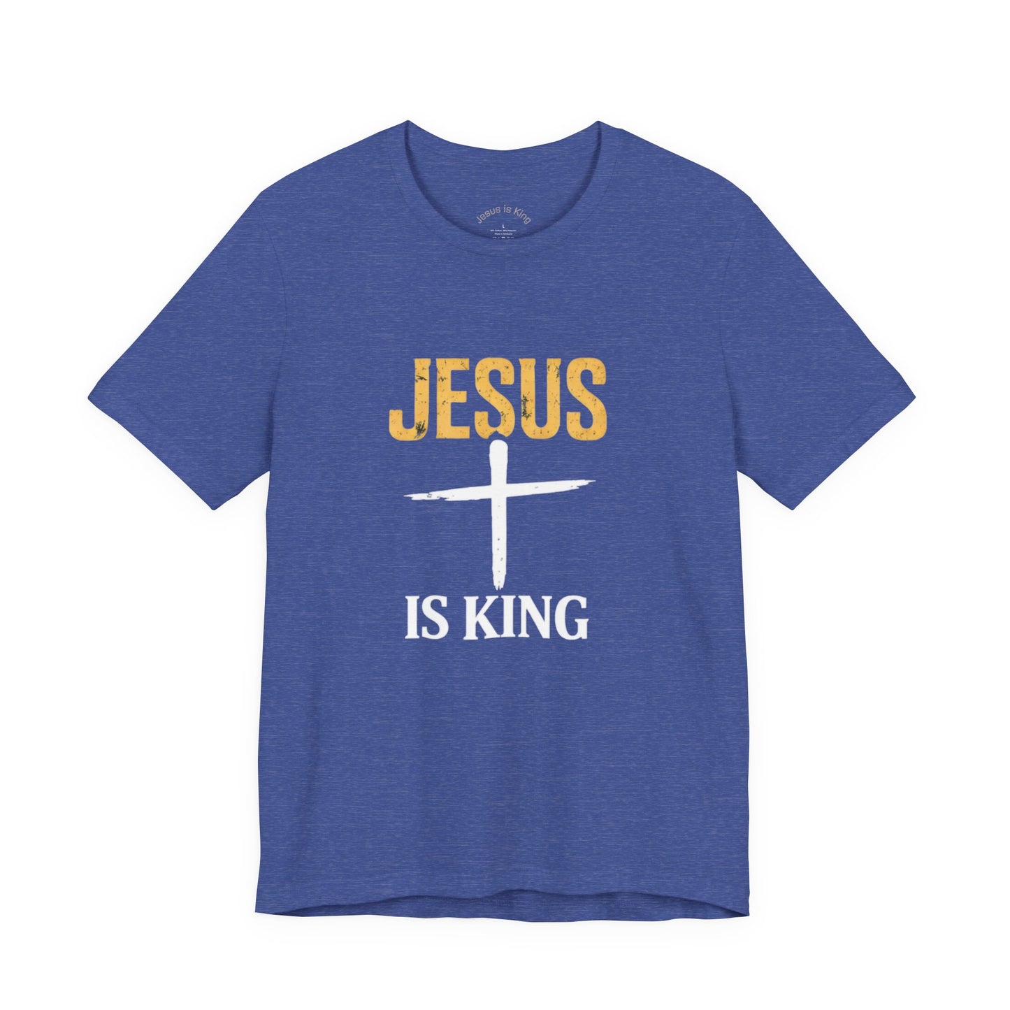 Jesus Is King —Bold Cross Tee