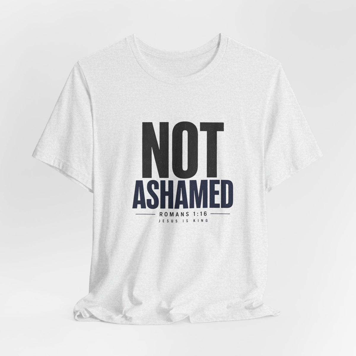 JIK Men's  — Not Ashamed (Gray Tees)