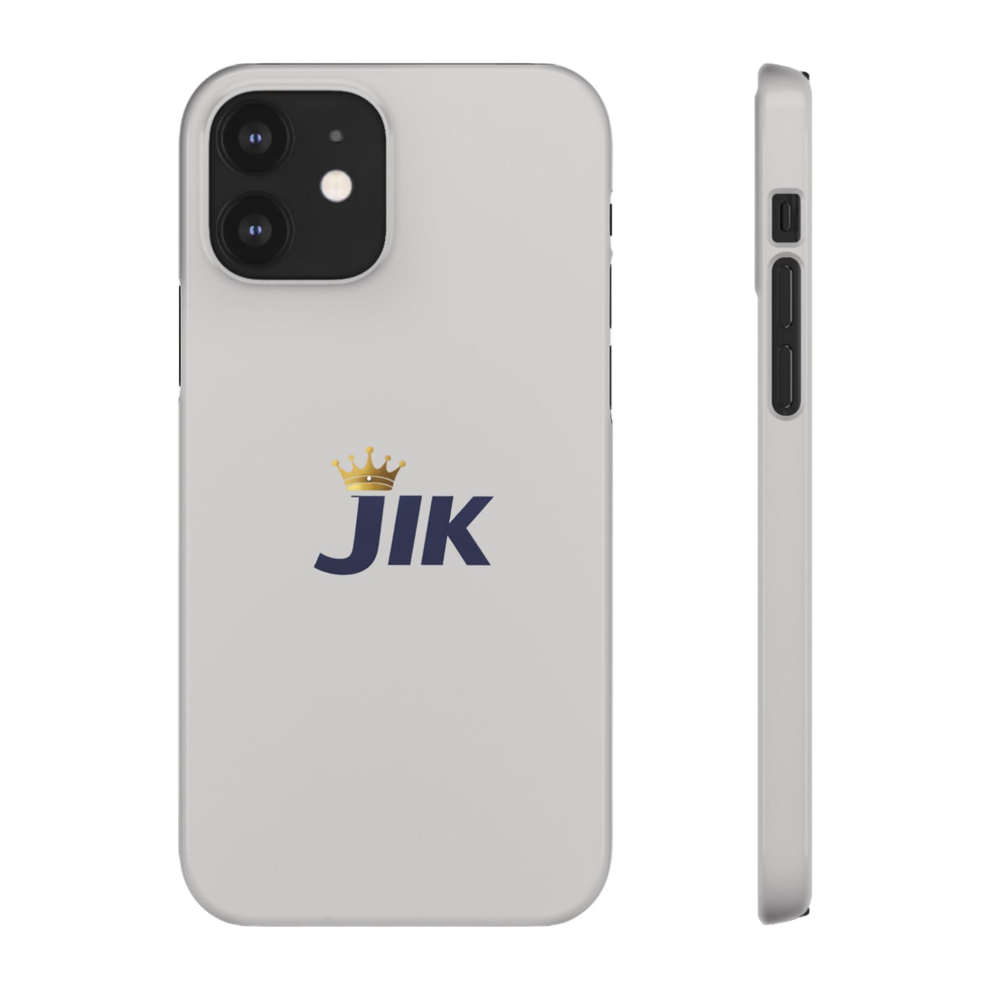 JIK Crown Logo  — Slim Protective Phone Case