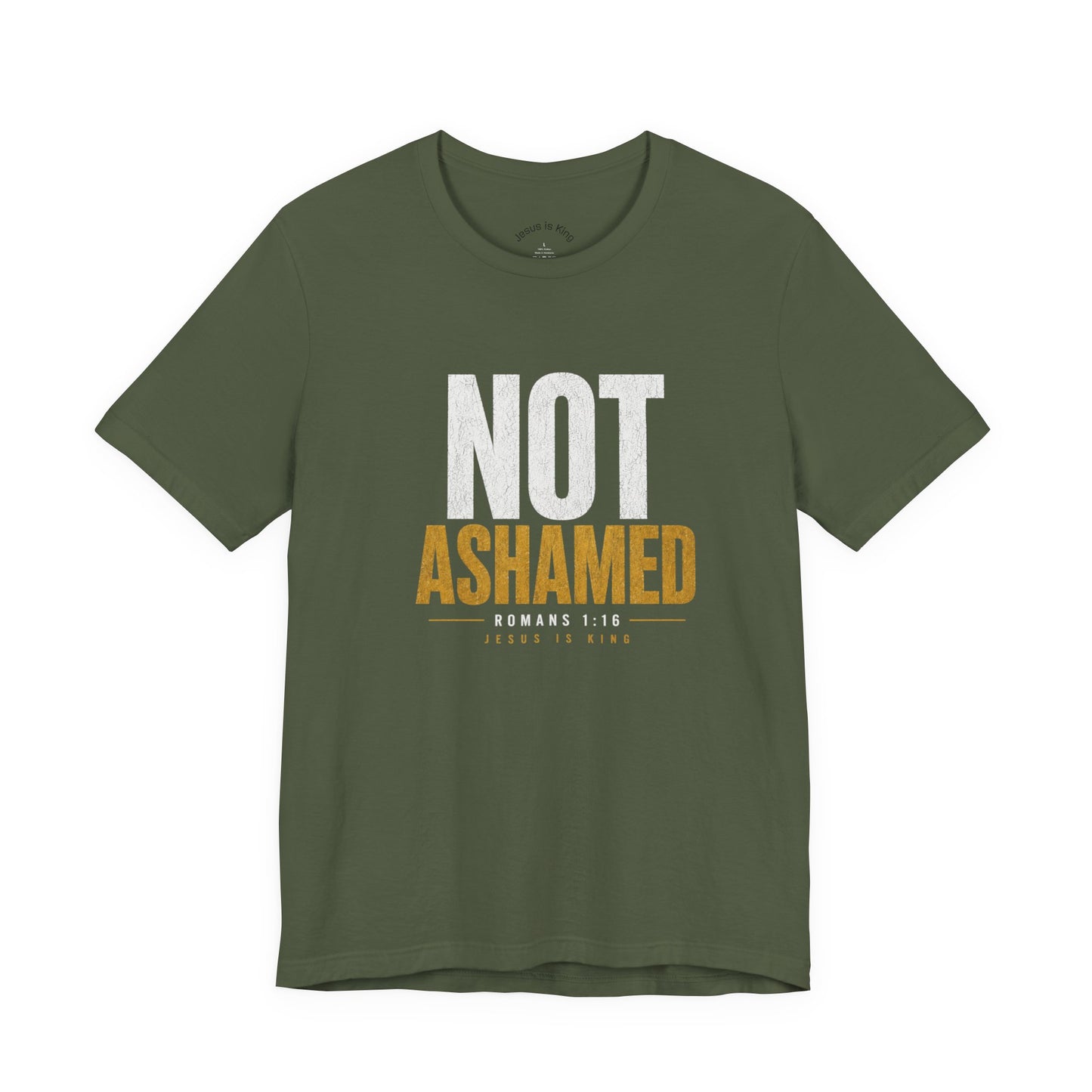 JIK Men's Military Colors — Not Ashamed Tee