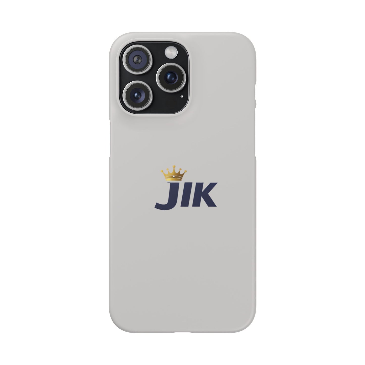 JIK Crown Logo  — Slim Protective Phone Case