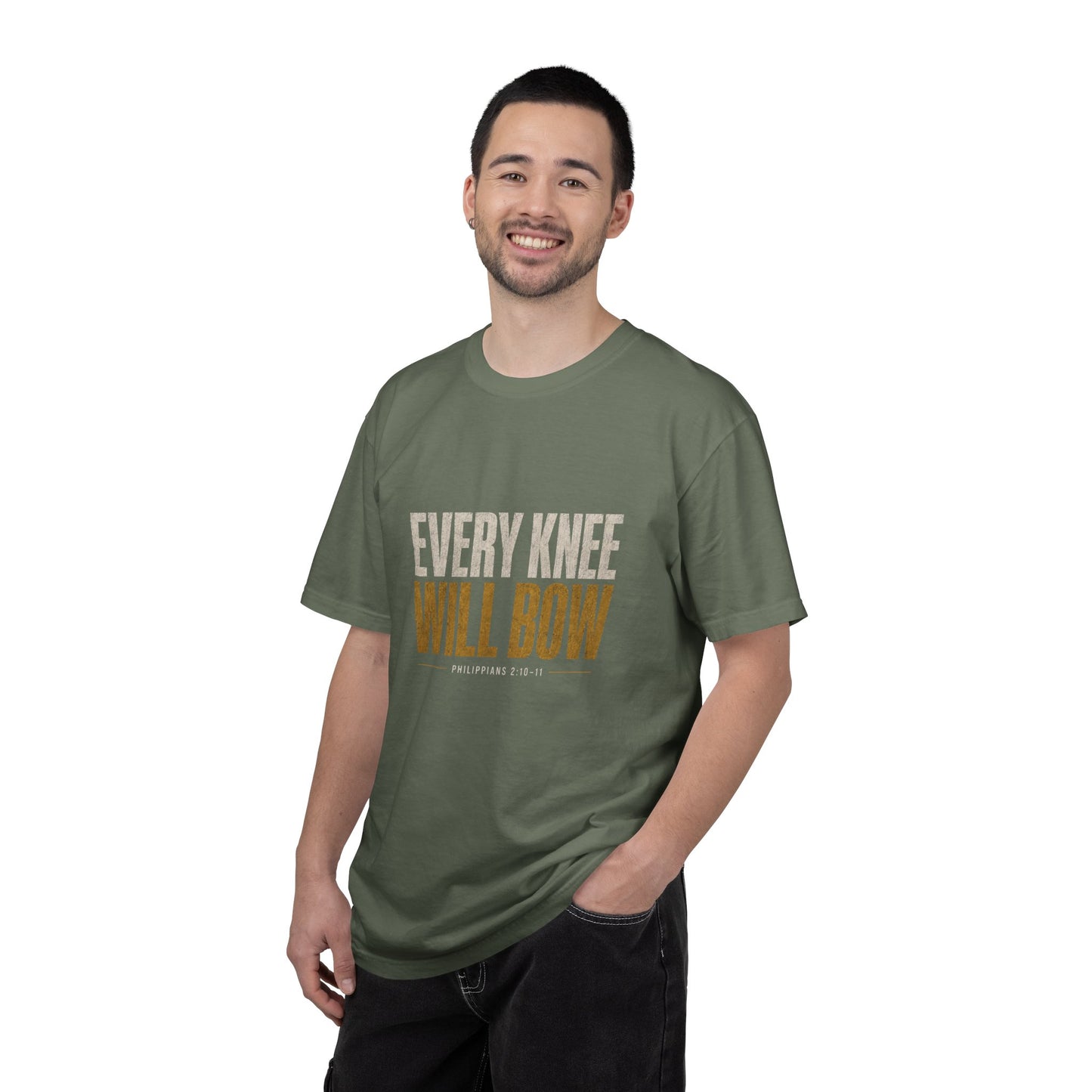 Every Knee Will Bow  — JIK Men's Tee