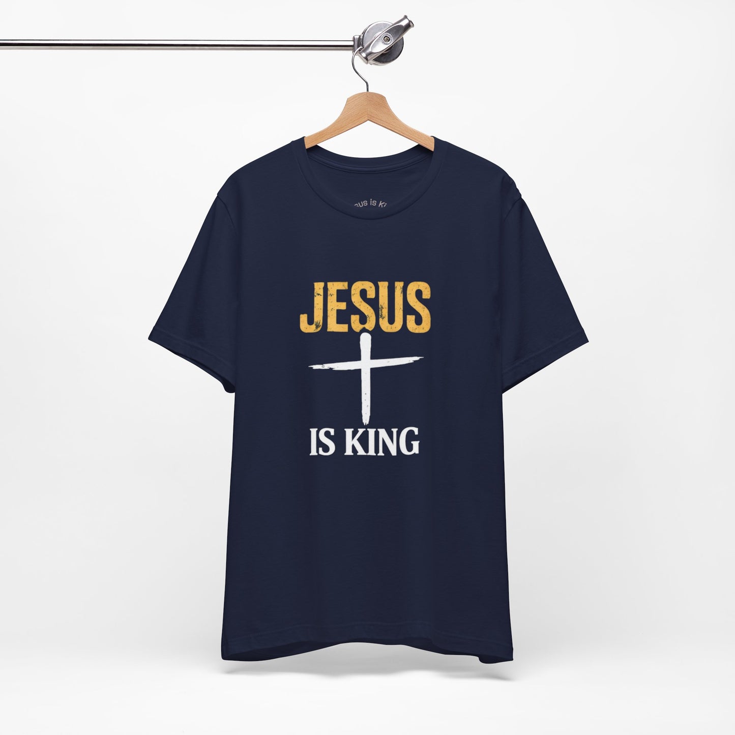 Jesus Is King —Bold Cross Tee