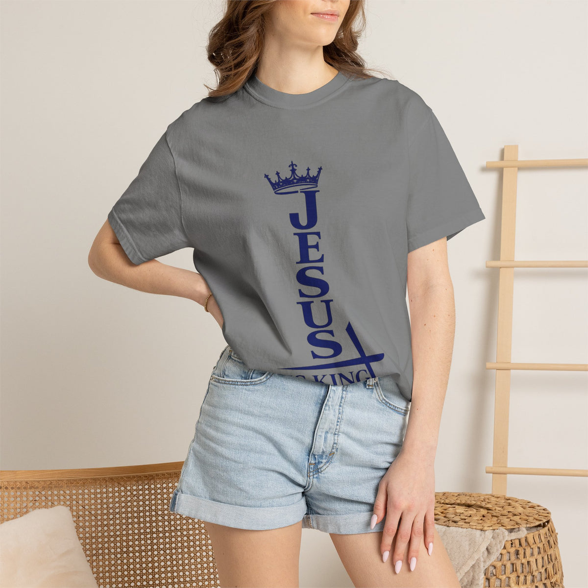 JIK Crowned King Jesus Tee