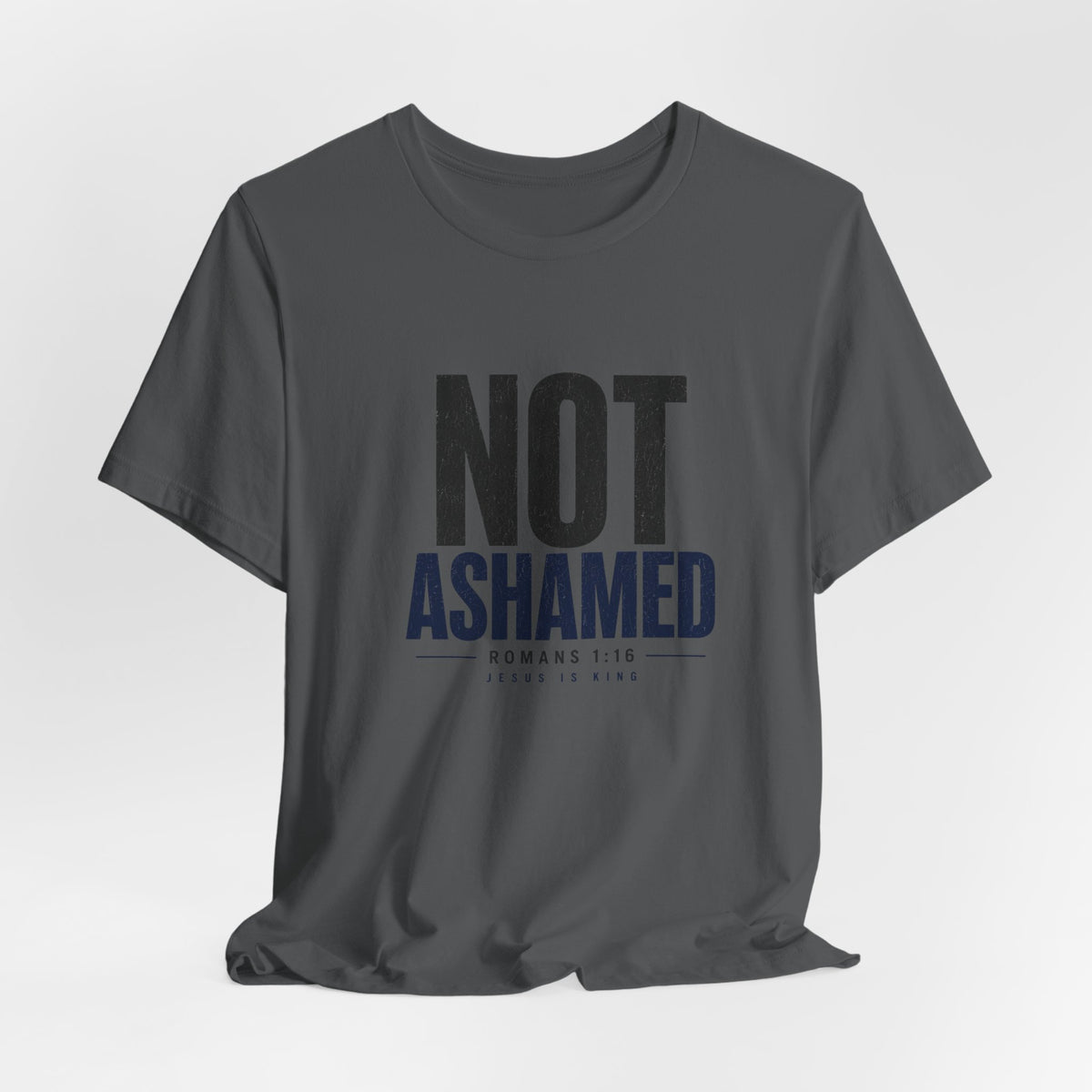 JIK Men's  — Not Ashamed (Gray Tees)